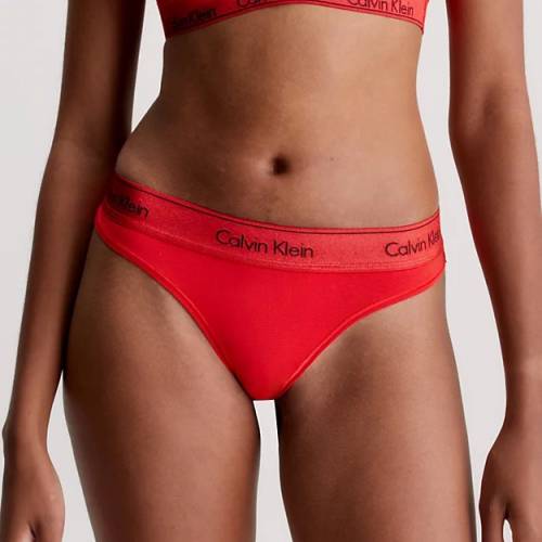 Calvin Klein sporty thong rood