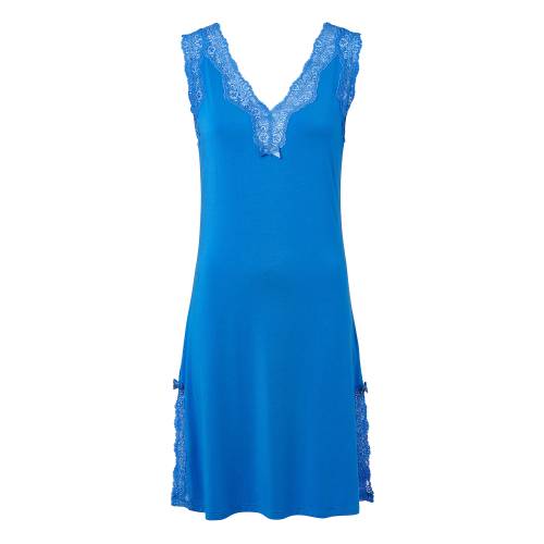 Pearl elegance  nightdress blauw