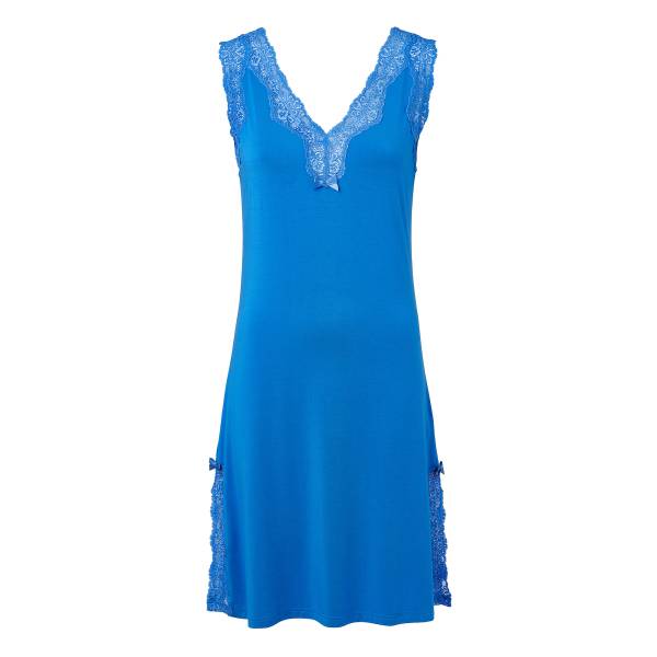 Pearl Nachthemd kort Pearl elegance  nightdress blauw