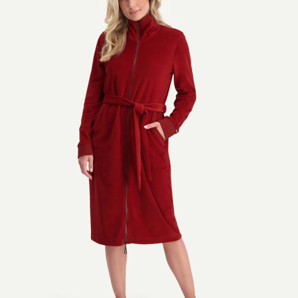 Cyell Duster/ochtendjas Cyell easy robes duster rood