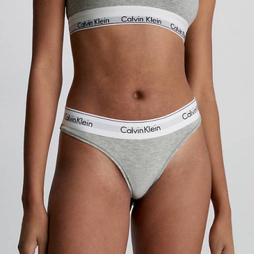 Calvin Klein modern cotton  string8.30 licht grijs