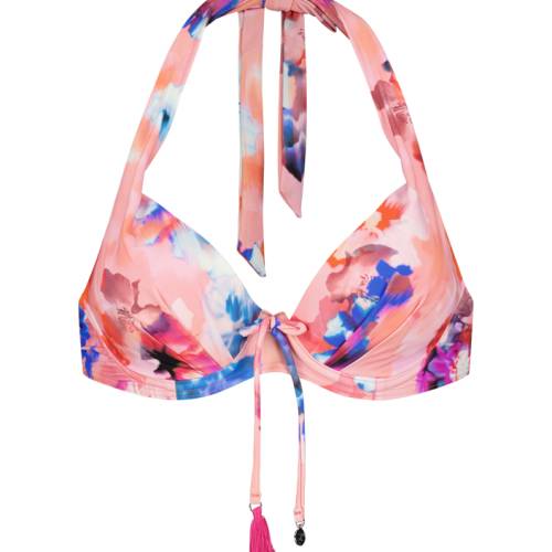 Cyell femme florale bikini top multicolor