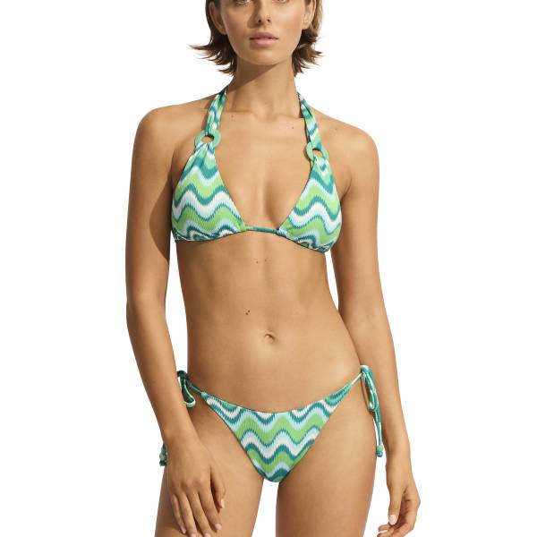 Seafolly Bikini Top Seafolly neue wave bikinitop groen
