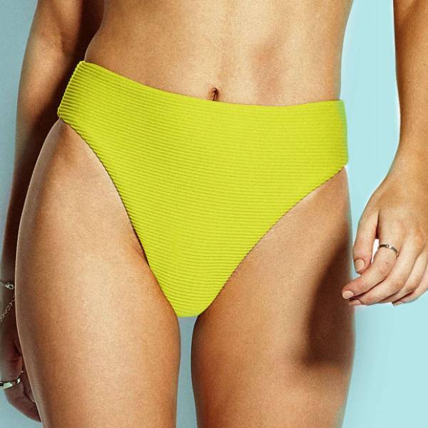 Seafolly Slips bad Seafolly sea dive taille broekje lime