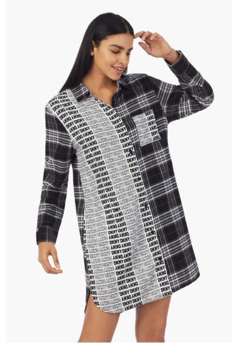 DKNY DKNY sensing a pattern nightdress