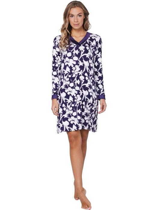 Pastunette Pastunette purple flower nightdress