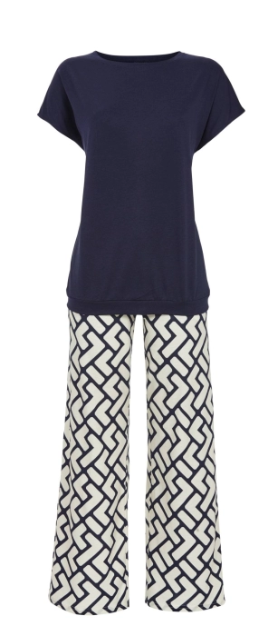 Ringella Ringella grafisch pyjama