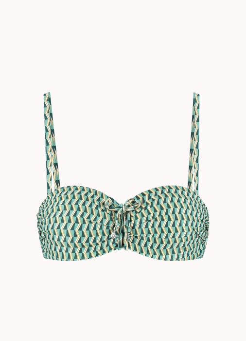 Cyell Cyell groovy graphic bikinitop