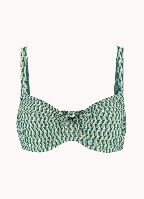 Cyell Cyell groovy graphic bikinitop